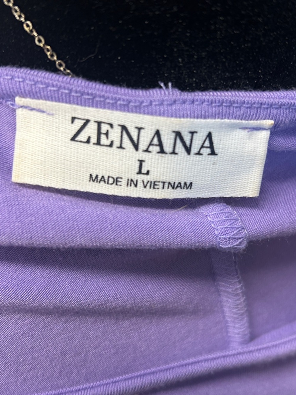 Zenana Outfitters Lavender Tiered Scoop Neck Maxi Dress - Picture 5 of 5